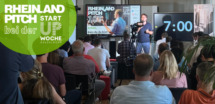 Rheinland-Pitch #107 Startup-Woche Düsseldorf